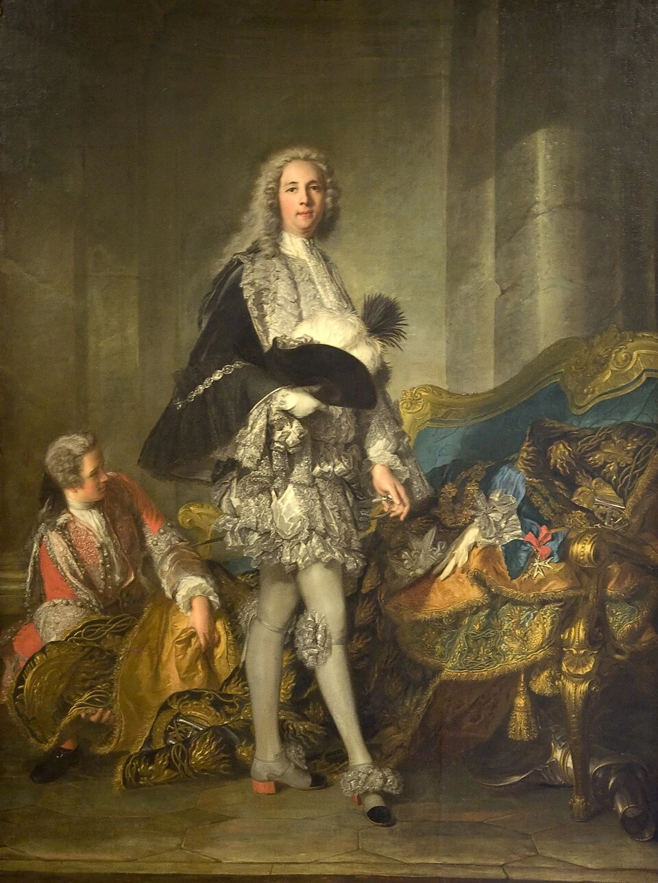 Ritratto del maarschalk hertog Richelieu - Lisbona Museu Calouste Gulbenkian